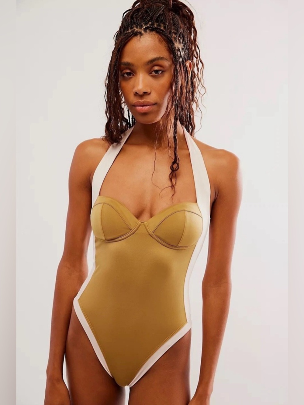 Pull It Thru Bodysuit in Shroom -We Are HAH
